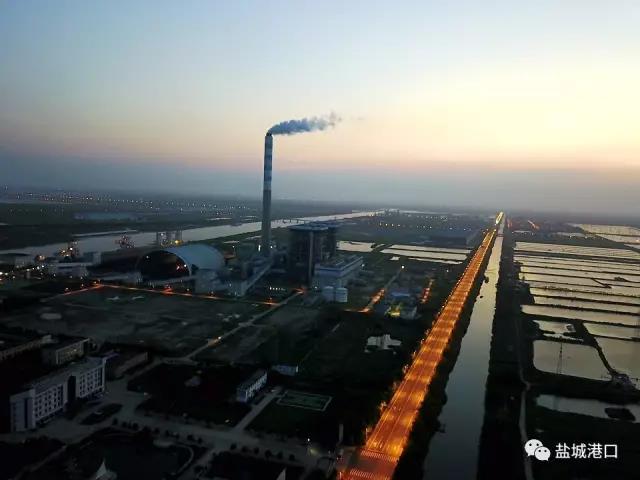 港口连接黄沙港,射阳河,经通榆河,可通达长江,大运河,"河海联运"优势