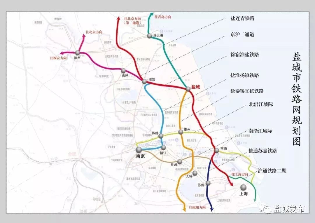 盐通高铁,马上开工!沪宁七城即将进入“一小时经济圈”!
