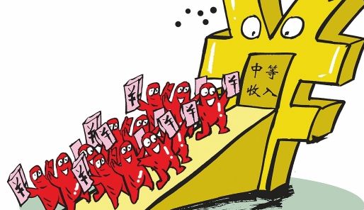 家庭收入分配图_怎么看收入分配差距(3)