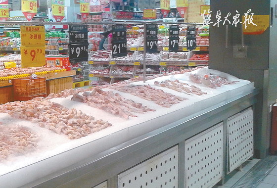 h7n9波及市场 超市禽类食品销售遇冷