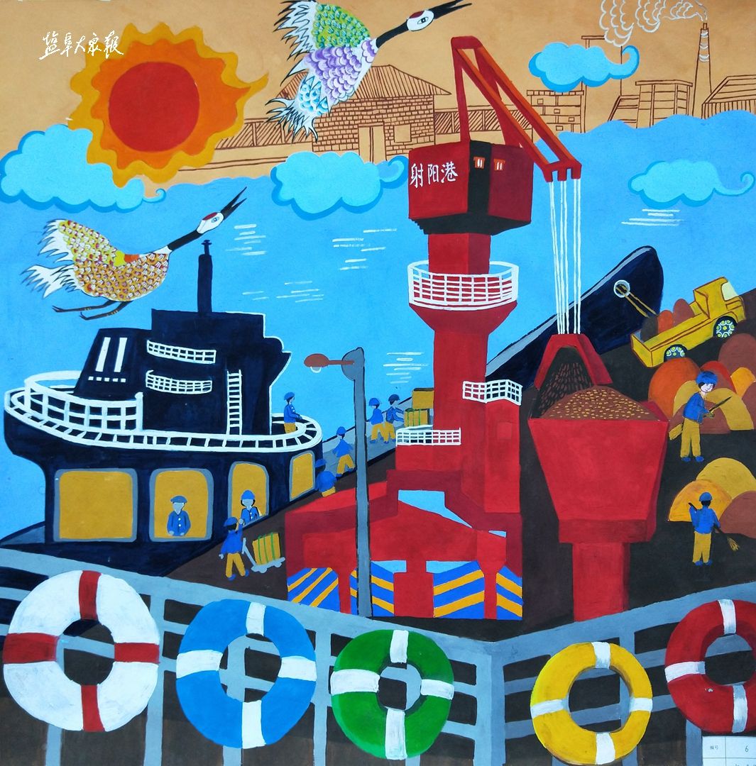 "五个一"主题优秀农民画出炉,快来看!