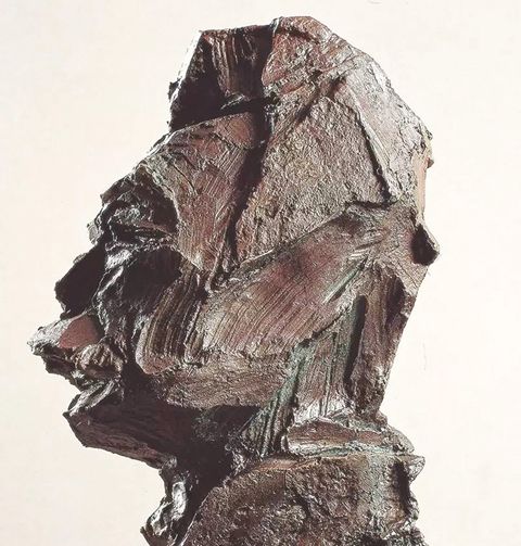 吴为山雕塑《民族魂——鲁迅(头像)》