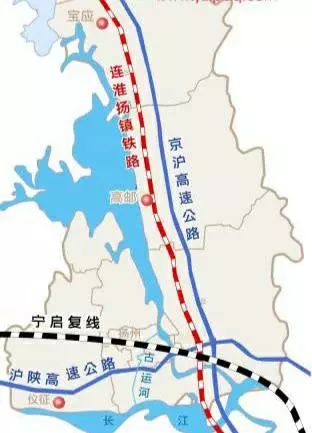 连淮扬镇铁路四条联络线全部贯通 宁启线可在这里实现转换